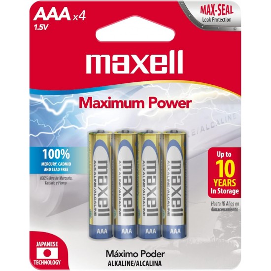 LR03 4PK- ALKALINE BATTERY  AAA LR03 4PK- ALKALINE BATTERY  AAA