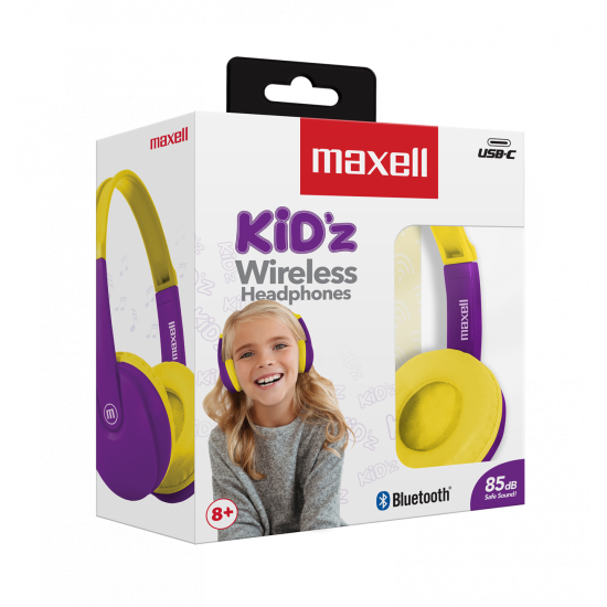 KIDZ WIRELESS HEADPHONES HP-BT350 PUR KIDZ WIRELESS HEADPHONES HP-BT350 PUR