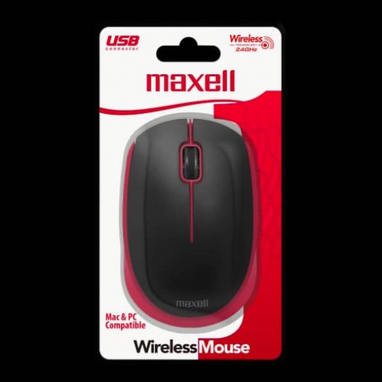 MOWL-100 WIRELESS MOUSE ROJO